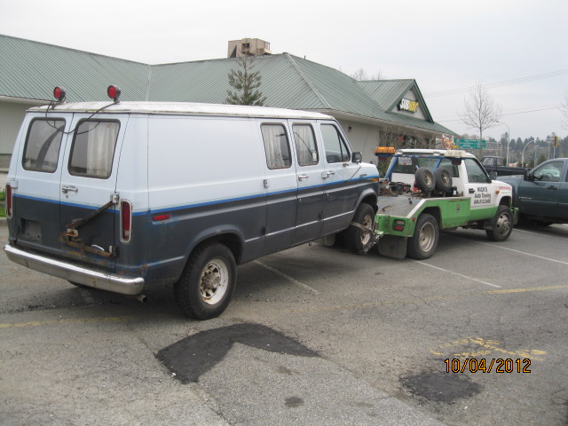 ford van removed in Vancouver